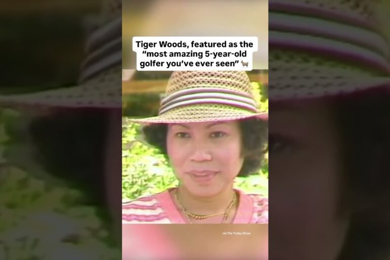 In 1981, young Tiger was recognized for his incredible golf talent 🏌️♂️ In 1981, young Tiger was recognized for his incredible golf talent 🏌️♂️