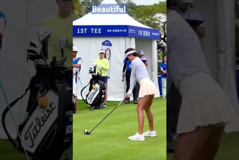 She’s off the tee in good shape. #girlgolfers #golf #golfswing #ladygolfer She's off the tee in good shape. #girlgolfers #golf #golfswing #ladygolfer