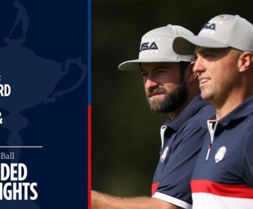 Aberg/Hojgaard vs Young/Thomas Extended Highlights | Friday Four-Ball | 2025 Ryder Cup