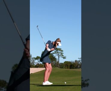 Smooth, smooth wedge swings with Nelly Korda. #TeamTaylorMade  #golf #golfswing