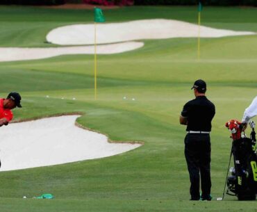 Tiger Woods was his client. And 1 of his practice moves has stuck with him