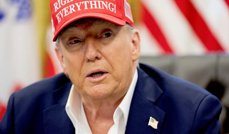 Trump says he’ll be at Ryder Cup and he thinks captain Keegan Bradley should play Trump says he’ll be at Ryder Cup and he thinks captain Keegan Bradley should play