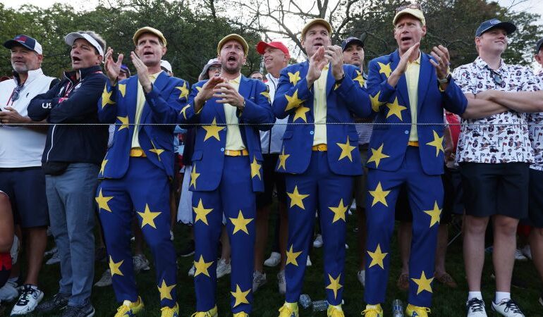 How singing fans give the Ryder Cup its rhythm