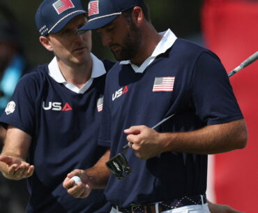 Russell Henley and Scottie Scheffler