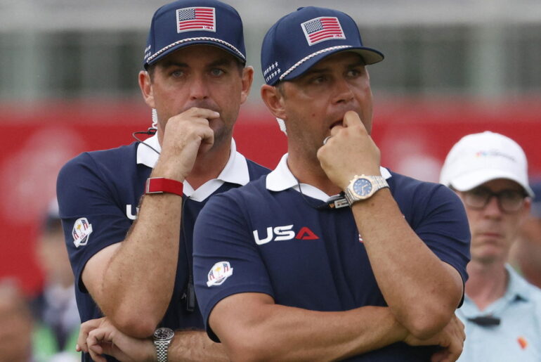 Billy Horschel urges PGA Tour to run US Ryder Cup team after Bethpage nightmare Bradley with vice-captain Woodland at Ryder Cup