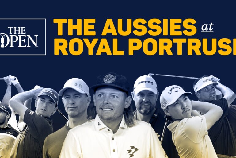 The Aussies at The Open The Aussies at The Open