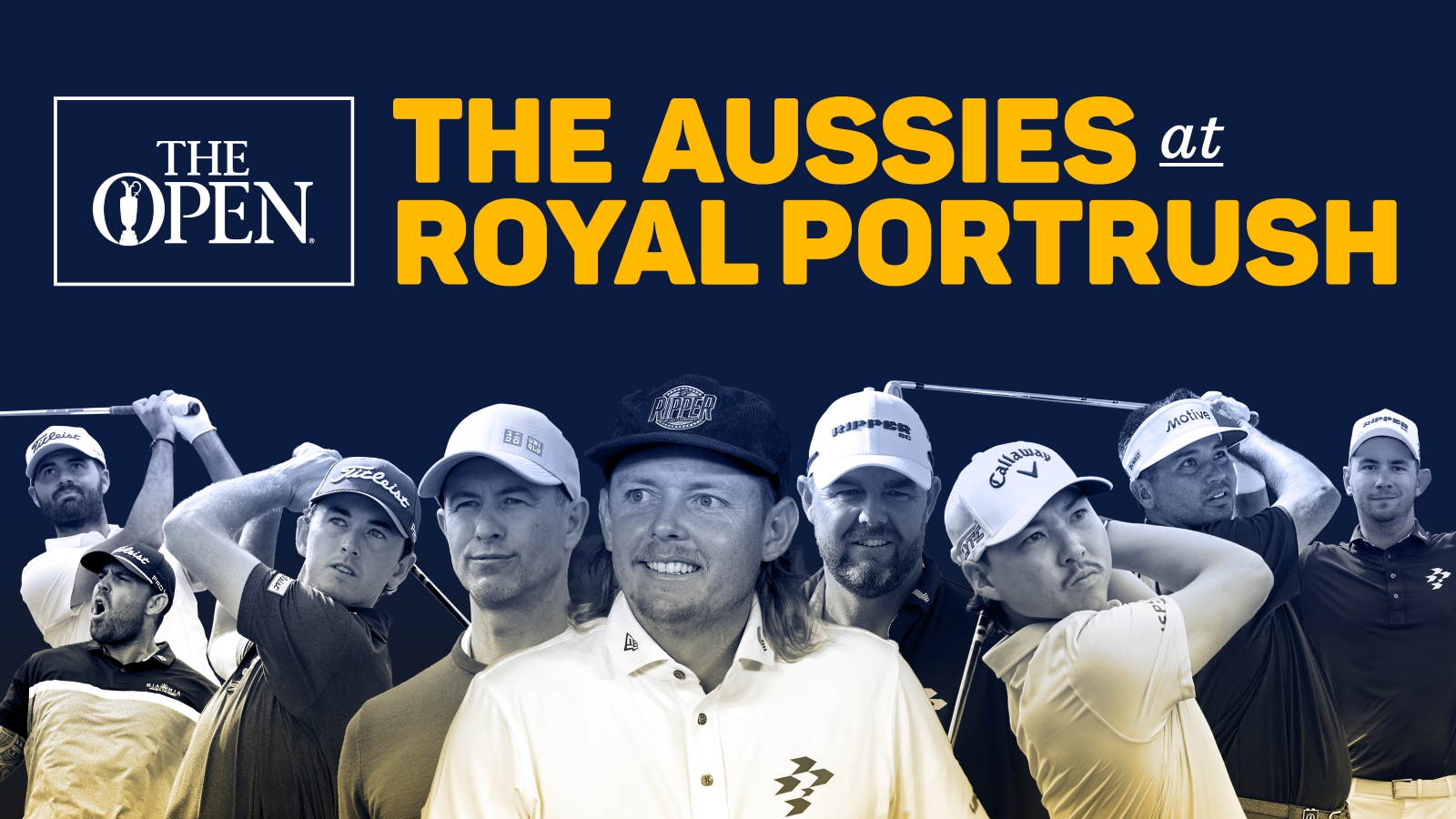 The Aussies at The Open The Aussies at The Open