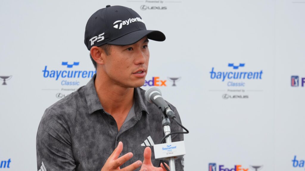 Collin Morikawa Says USA Fans 'Crossed the Line' at Ryder Cup, Behavior 'Not on Me'