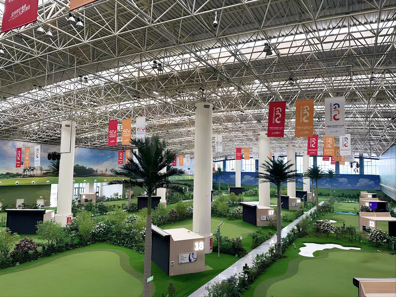 Golfzon’s “City Golf” hybrid platform, introduced in China [GOLFZON]