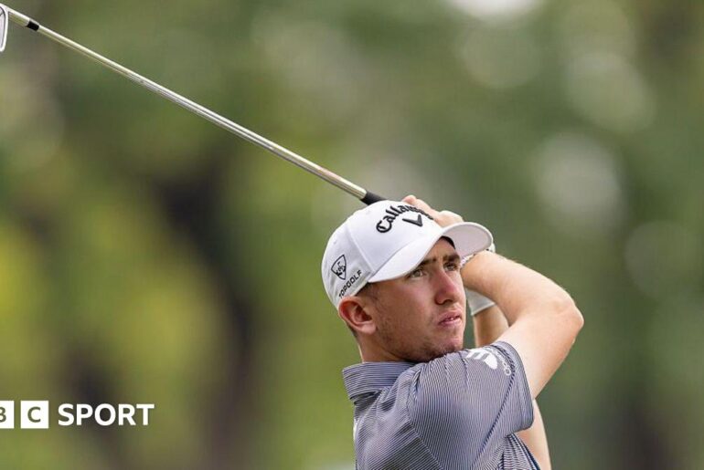 Tom McKibbin: NI golfer hits course record to lead Hong Kong Open Tom McKibbin