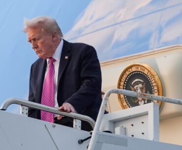 Secret Service discovers hunting stand with direct sight line to Trump's Air Force One exit in Florida