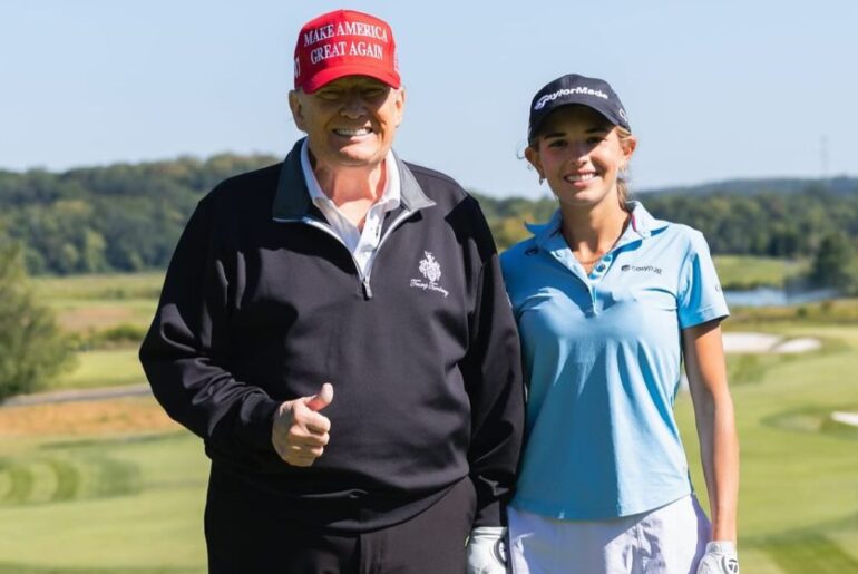 Trump’s golf tip for granddaughter: I think about Russia and China - The Times