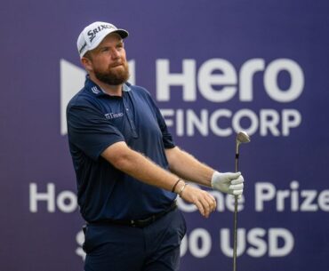 ‘I’m in a great position’ - Shane Lowry upbeat despite back nine frustrations in India Championship