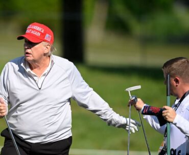 Dignitaries seem to have decided that the way to Trump’s heart is through the game he loves Dignitaries seem to have decided that the way to Trump’s heart is through the game he loves