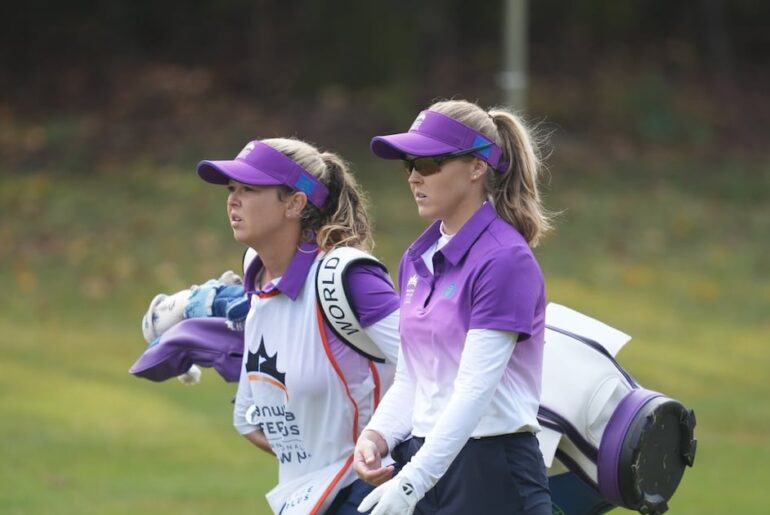 Brooke Henderson, Wei-Ling Hsu lead World team into the International Crown semifinals Brooke Henderson, Wei-Ling Hsu lead World team into the International Crown semifinals