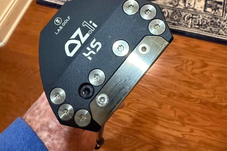 New Putter. I am into my 4th week of recovery from throat cancer, and I decided to treat myself. I have been looking at LAB for about a year, and feel blessed they came out with the OZ.1