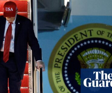 FBI investigates after hunting stand was found near where Trump exits Air Force One | Donald Trump