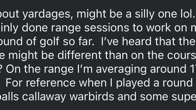 Yardage help