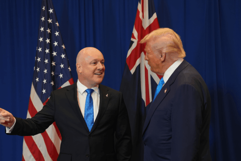 Maybe tariffs, definitely golf: What Luxon and Trump discussed in first meeting Maybe tariffs, definitely golf: What Luxon and Trump discussed in first meeting