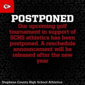 SC Athletics postpones Golf Tournament Fundraiser SC Athletics postpones Golf Tournament Fundraiser