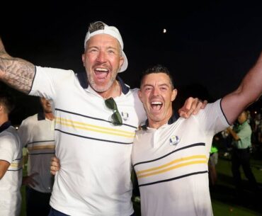 Tommy Fleetwood's giant caddie flooded with messages via famous wife | Golf | Sport