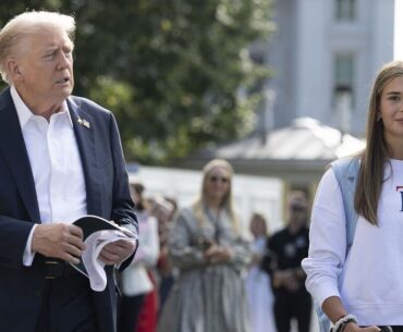 Donald Trump's granddaughter gives four-word update on president's health | World | News