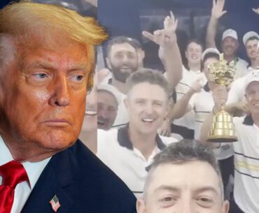 Rory McIlroy, Team Europe Stars Troll Trump After Ryder Cup Win, POTUS Responds