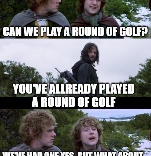 We've had one yes.