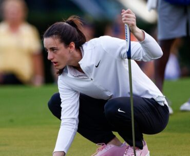 Caitlin Clark injury, Annika Pro-Am first public event for Fever star Caitlin Clark injury, Annika Pro-Am first public event for Fever star