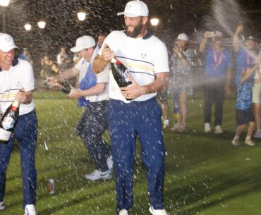 Ryder Cup win celebrated in Ireland where sport is about business, life