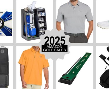 Amazon October Prime Day golf deals, golf equipment, golf apparel