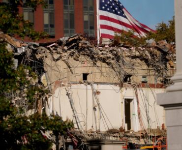 Rubble from Trump East Wing renovations heading to famous D.C. muni