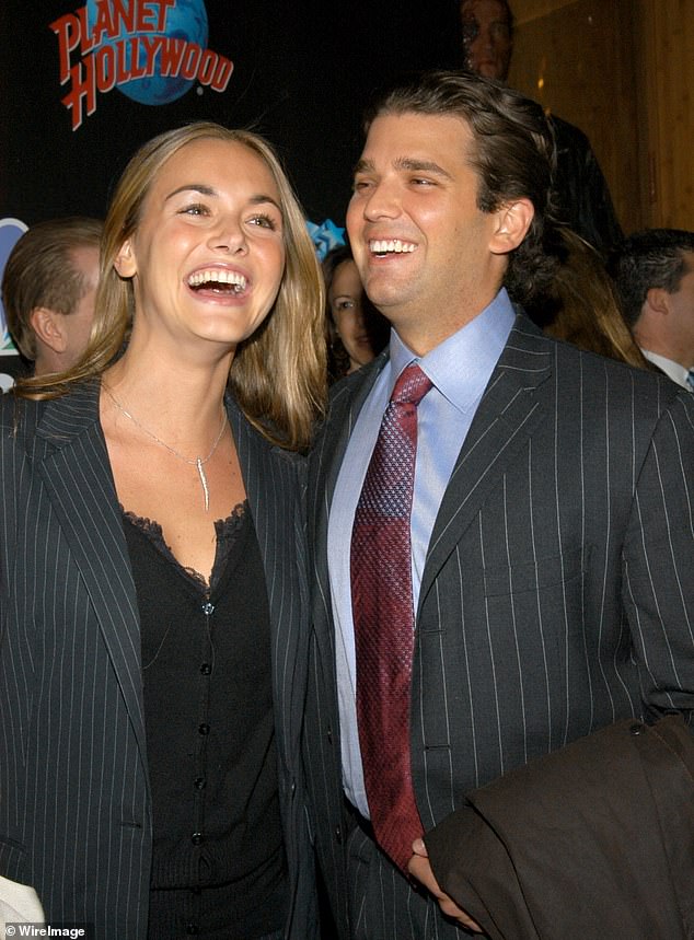 In 2005, four years after Trump's relationship with Prince Saud, she went on to marry Donald Trump Jr., 47 at Mar-a-Lago in Palm Beach, Florida