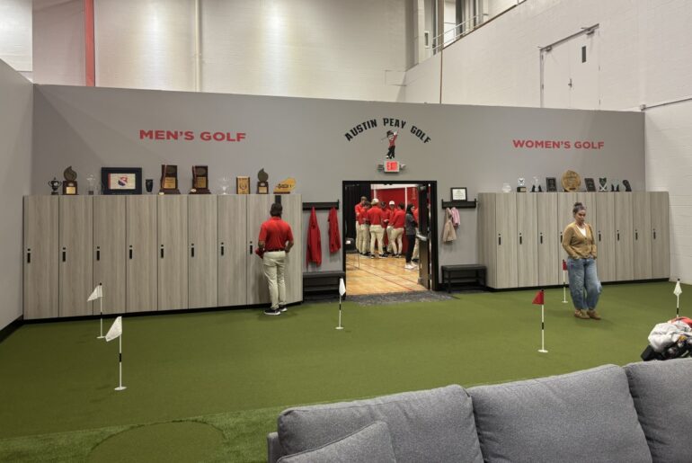 Austin Peay State University opens new Karen Edwards Indoor Golf Facility | PHOTOS Austin Peay State University opens new Karen Edwards Indoor Golf Facility | PHOTOS
