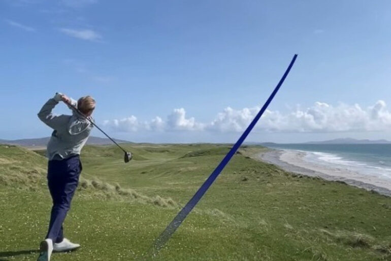Golf influencer ranks Isles course no.4 in Scotland Golf shot on a Scottish links course.