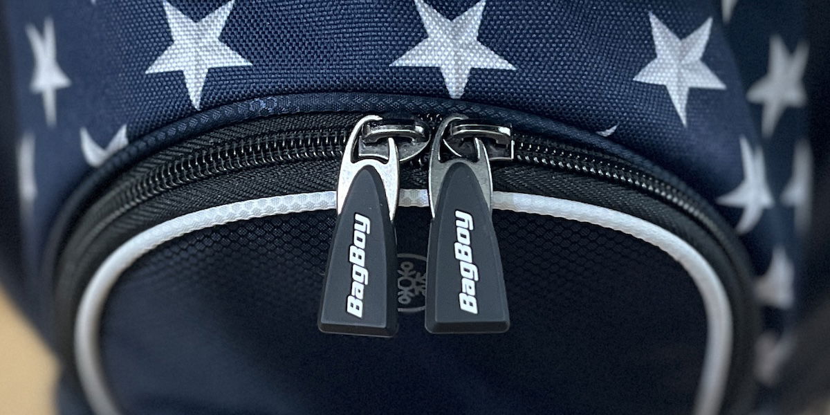 Bagboy Revolver Xp zipper pulls