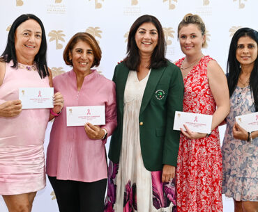 Majlis fairways turn pink in support of Breast Cancer Awareness