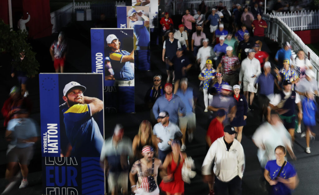The Ryder Cup First Tee at Bethpage Is Already a Scene thumbnail image