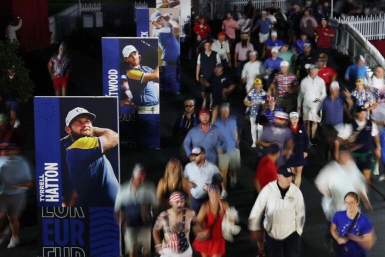 The Ryder Cup First Tee at Bethpage Is Already a Scene thumbnail image