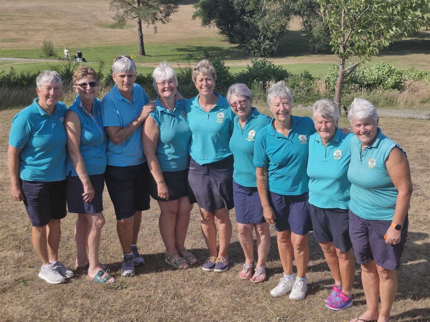 Some of the Bramshott Hill Golf Club's team members