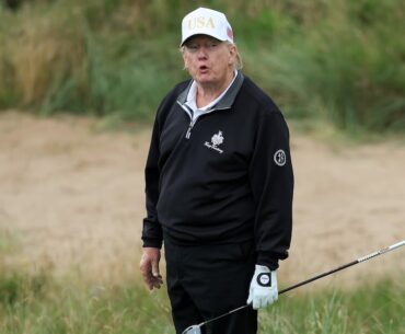 Scottish Government Demands Millions Over Trump’s Golf Trip
