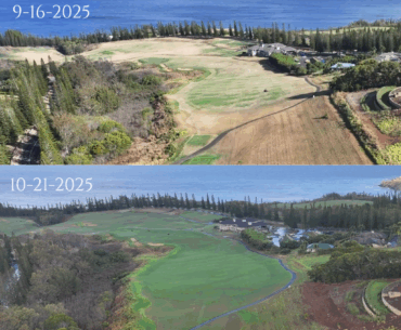 Kapalua Golf’s Plantation Course to reopen on Nov. 10 after two month closure : Maui Now