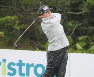 Walsh shares the lead at weather-disrupted Wistron Ladies Open