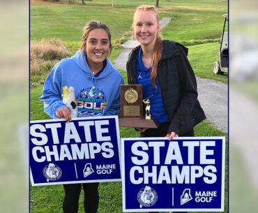 After playing for only a few months, Bangor-area golfer is already a state champion