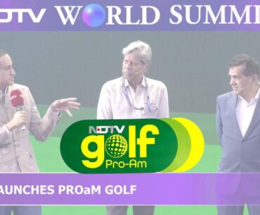 NDTV Golf ProAm tees off at World Summit 2025 in New Delhi