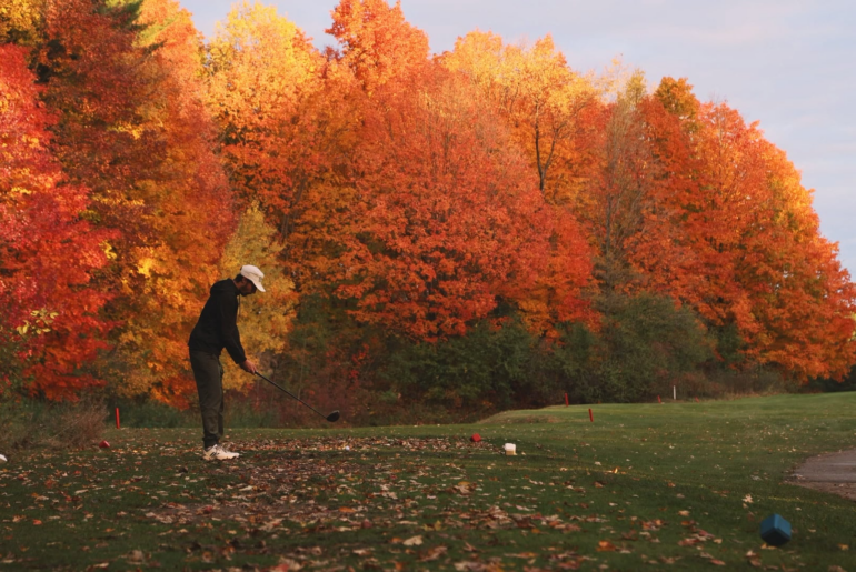Fall golf in Ontario Fall golf in Ontario