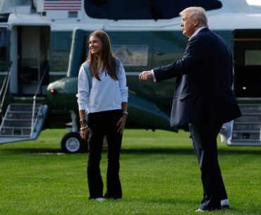 Trump Granddaughter Kai Parades Her $130 Merch on White House Lawn