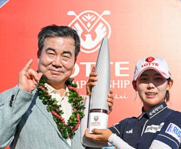 Youmin Hwang birdies 5 of last 6 holes to win in Hawaii for her first LPGA Tour title
