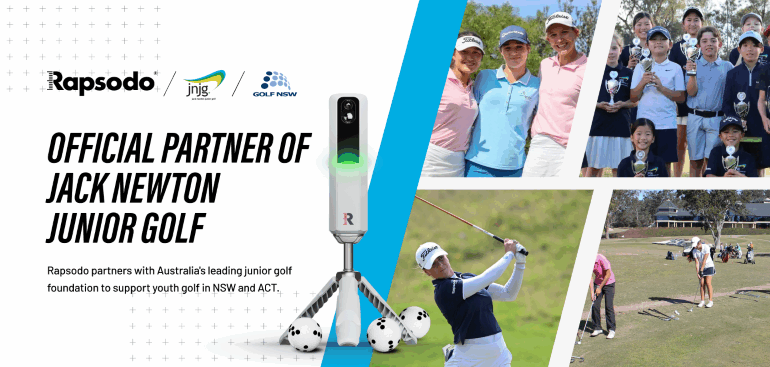 Tech Boost for Future Golf Stars: Rapsodo Joins Forces with Jack Newton Junior Golf
