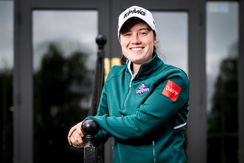 Leona Maguire has been a Davy Brand Ambassador since 2019. Davy is committed to supporting incredible Irish talent. Photograph: Laszlo Geczo/INPHO
